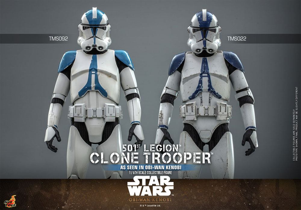 Star Wars: Obi-Wan Kenobi Actionfigur 1/6 501st Legion Clone Trooper 30 cm - Versand: 5-7 Tage nach Bestellung