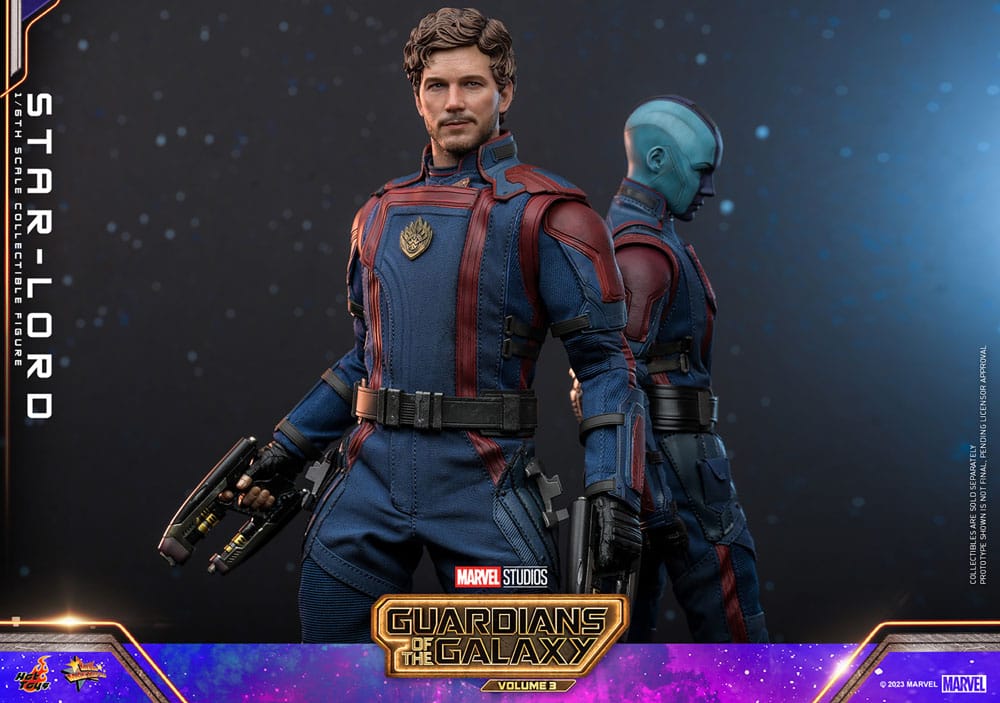 Guardians of the Galaxy Vol. 3 Movie Masterpiece Actionfigur 1/6 Star-Lord 31 cm - Versand: 5-7 Tage nach Bestellung