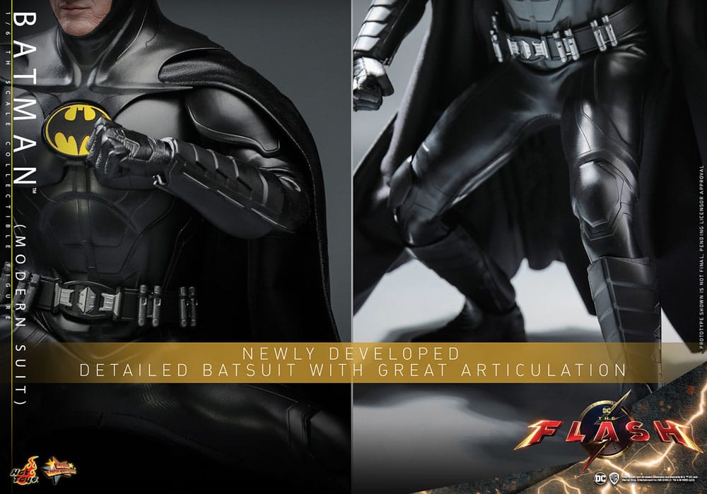 The Flash Movie Masterpiece Actionfigur 1/6 Batman (Modern Suit) 30 cm - Versand: 5-7 Tage nach Bestellung