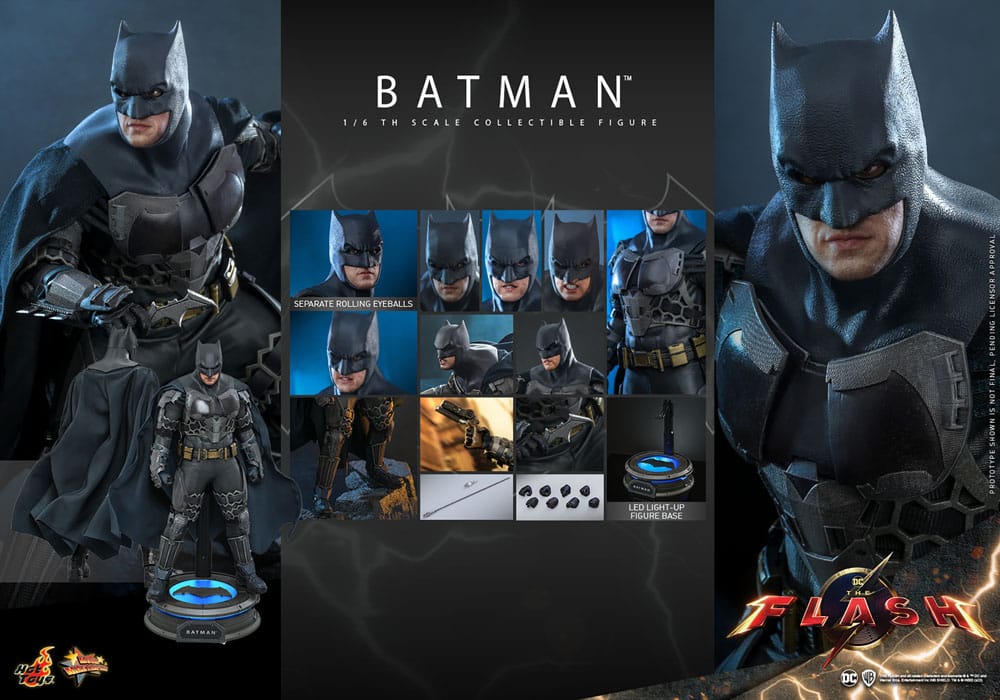 The Flash Movie Masterpiece Actionfigur 1/6 Batman 30 cm - Versand: 5-7 Tage nach Bestellung