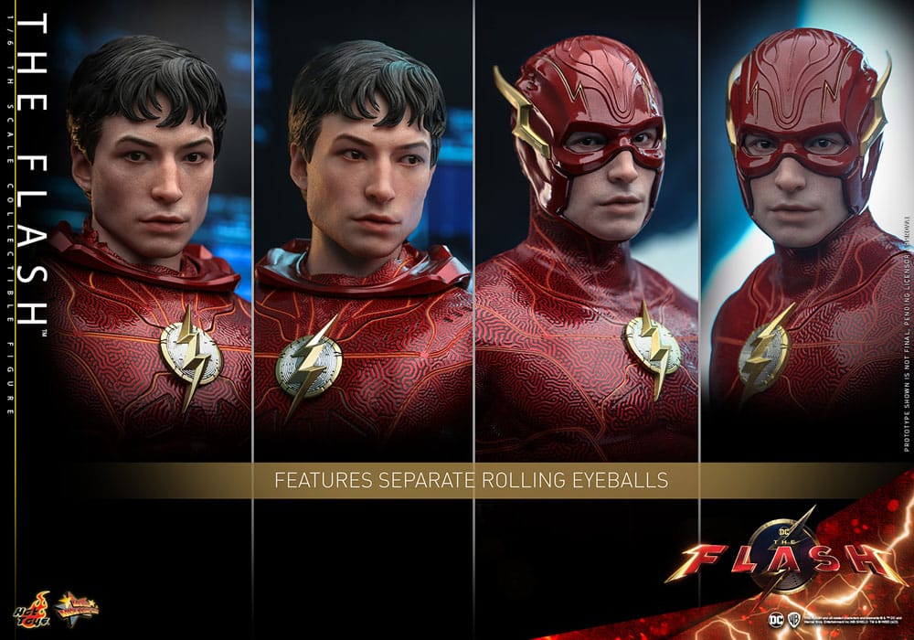 The Flash Movie Masterpiece Actionfigur 1/6 The Flash 30 cm - Versand: 5-7 Tage nach Bestellung