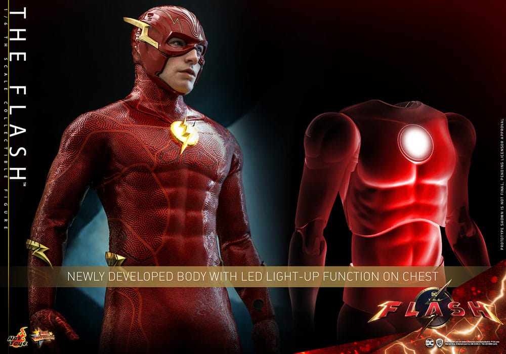 The Flash Movie Masterpiece Actionfigur 1/6 The Flash 30 cm - Versand: 5-7 Tage nach Bestellung