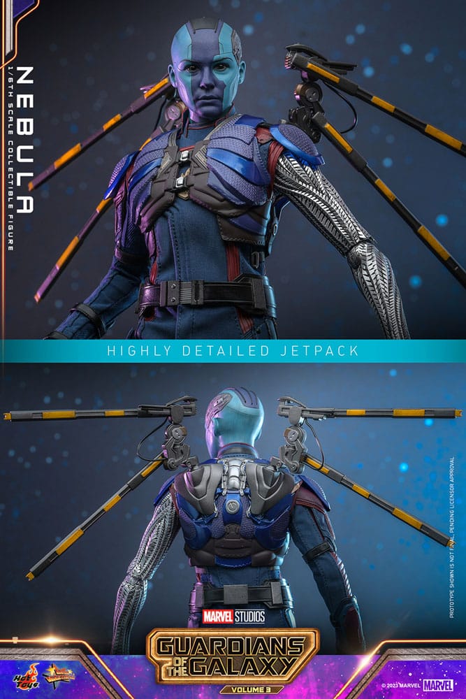 Guardians of the Galaxy Vol. 3 Movie Masterpiece Actionfigur 1/6 Nebula 29 cm - Versand: 5-7 Tage nach Bestellung