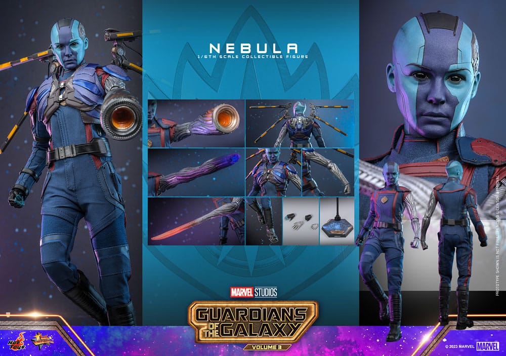 Guardians of the Galaxy Vol. 3 Movie Masterpiece Actionfigur 1/6 Nebula 29 cm - Versand: 5-7 Tage nach Bestellung