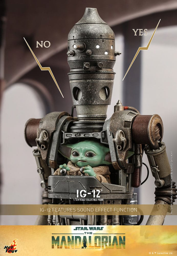Star Wars: The Mandalorian Actionfigur 1/6 IG-12 36 cm - Preorder - ETA: 30.10.2025