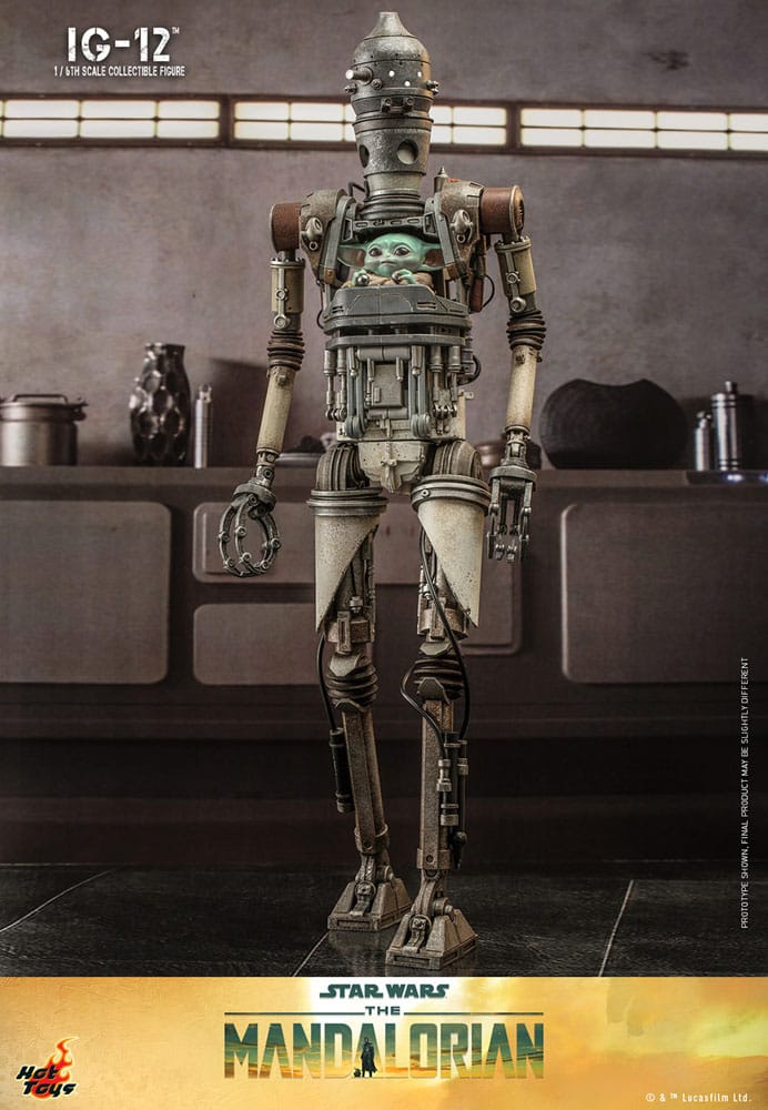 Star Wars: The Mandalorian Actionfigur 1/6 IG-12 36 cm - Preorder - ETA: 30.10.2025
