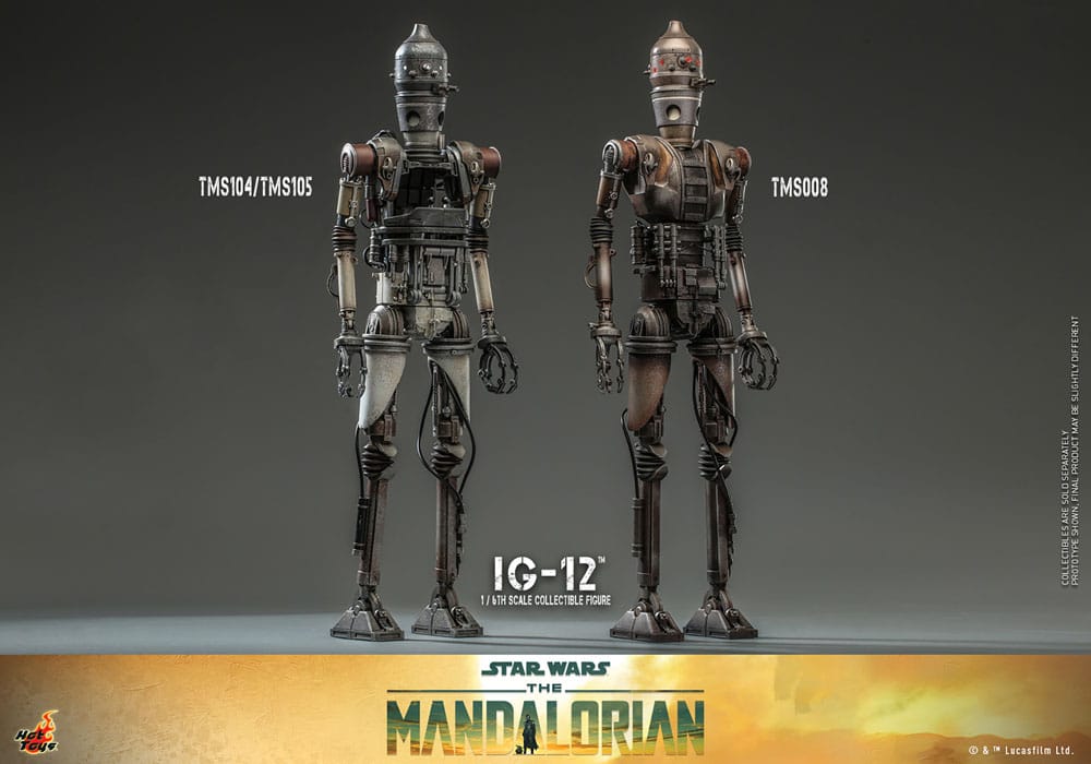 Star Wars: The Mandalorian Actionfigur 1/6 IG-12 36 cm - Preorder - ETA: 30.10.2025