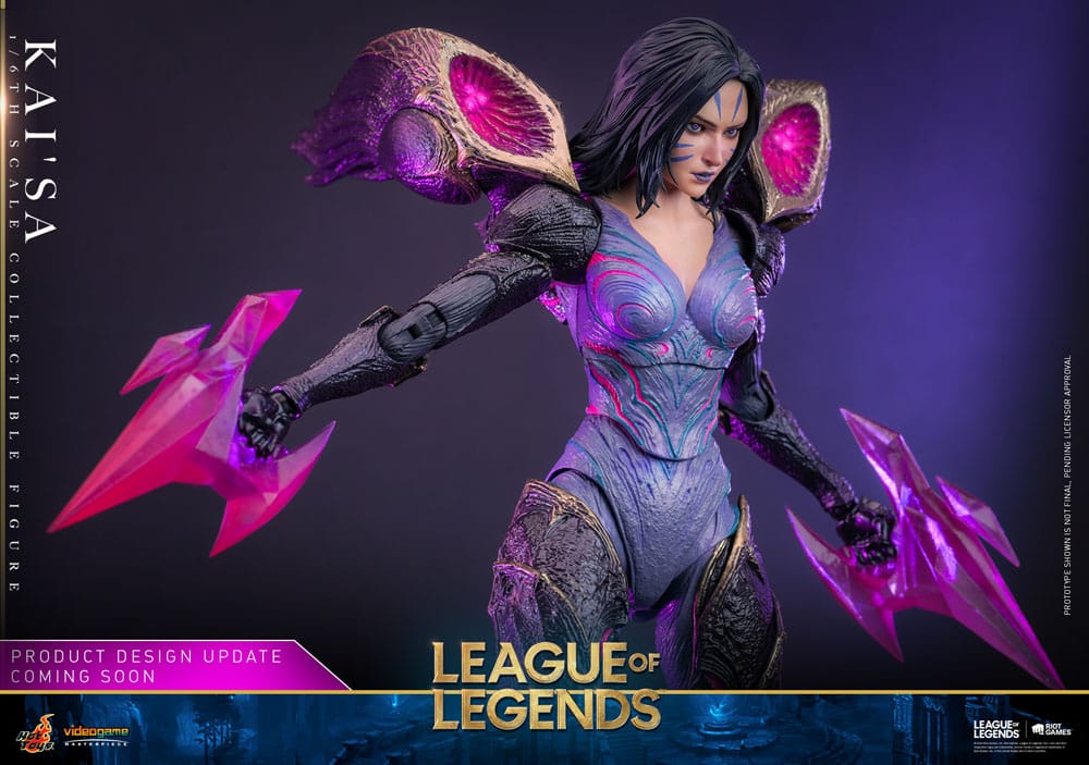 League of Legends Video Game Masterpiece Actionfigur 1/6 Kai'Sa 29 cm - Versand: 5-7 Tage nach Bestellung