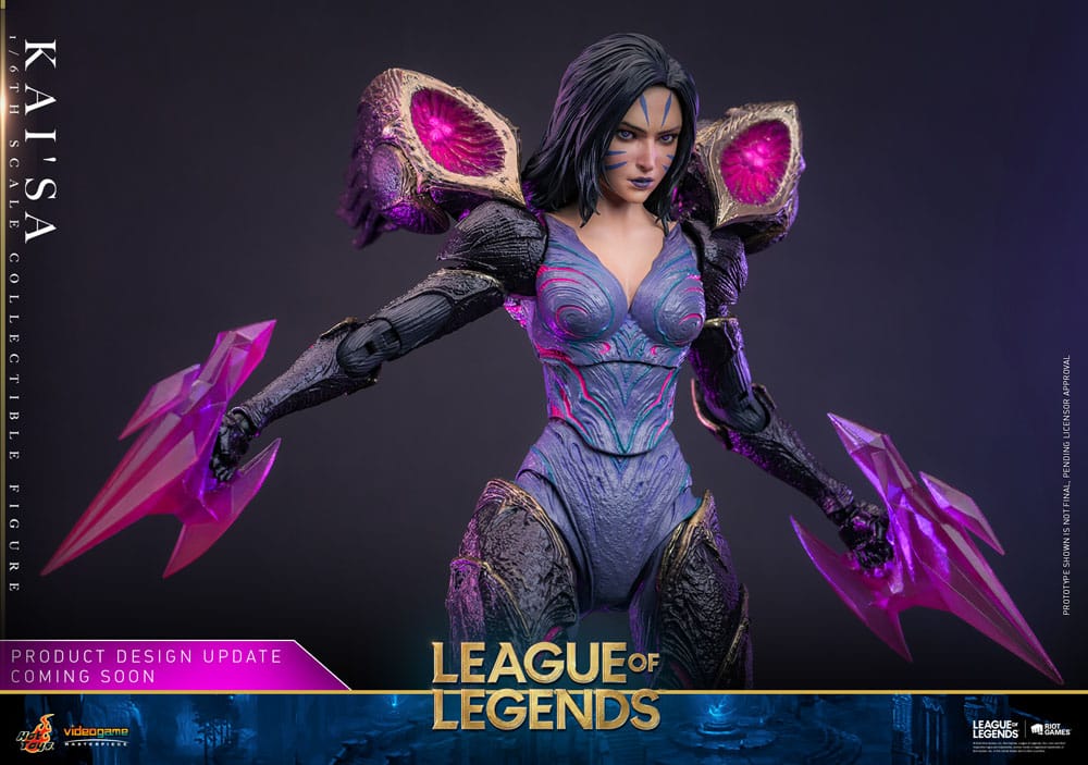 League of Legends Video Game Masterpiece Actionfigur 1/6 Kai'Sa 29 cm - Versand: 5-7 Tage nach Bestellung