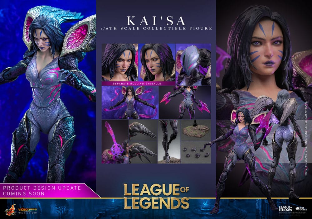 League of Legends Video Game Masterpiece Actionfigur 1/6 Kai'Sa 29 cm - Versand: 5-7 Tage nach Bestellung