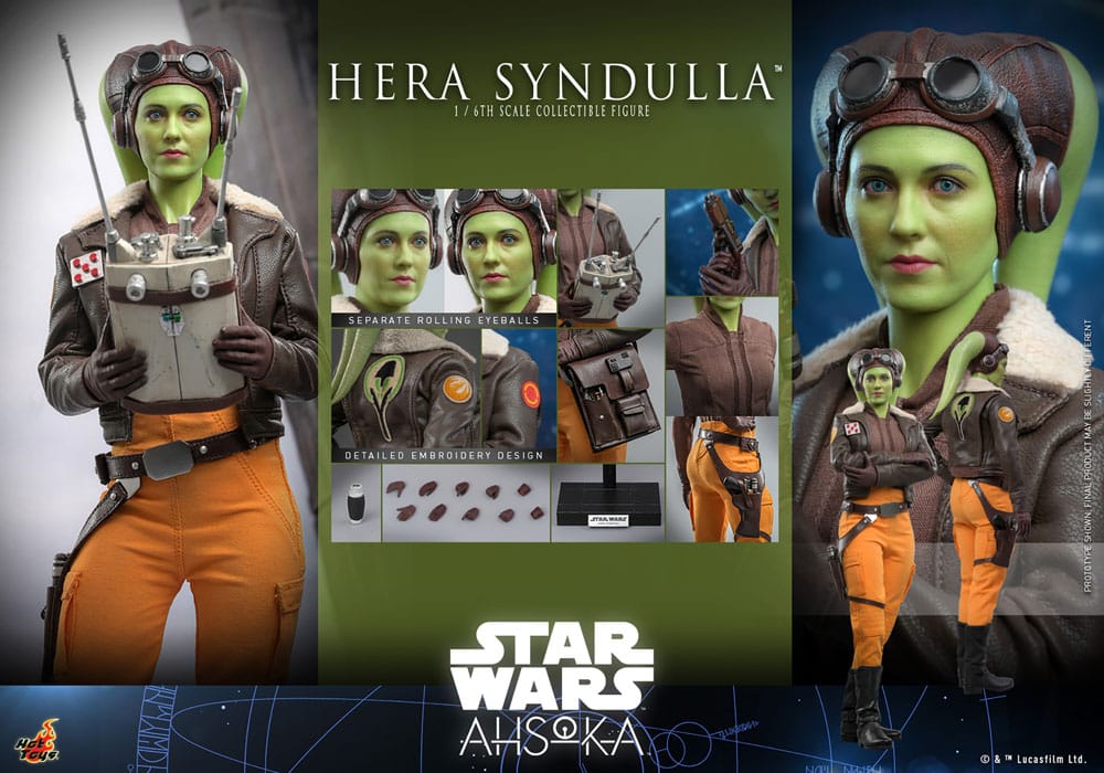 Star Wars: Ahsoka Actionfigur 1/6 Hera Syndulla 28 cm - Preorder - ETA: 20.01.2026