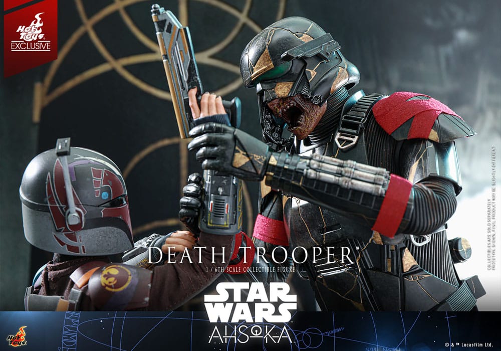 Star Wars: Ahsoka Television Masterpiece Actionfigur 1/6 Death Trooper Hot Toys Exclusive 31 cm - Versand: 5-7 Tage nach Bestellung