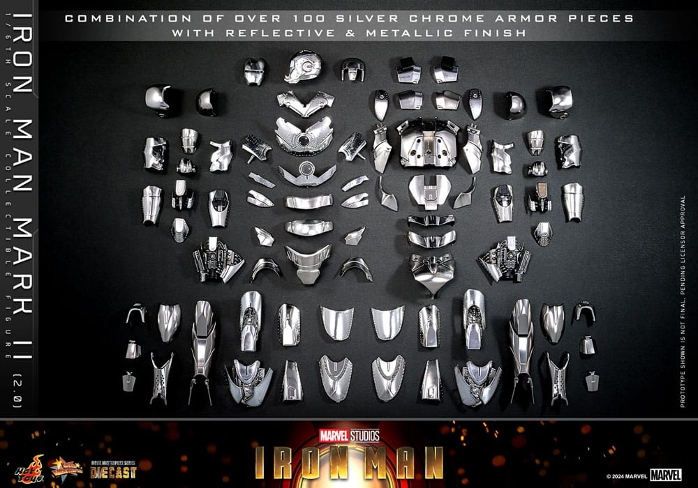 Iron Man Actionfigur 1/6 Iron Man Mark II (2.0) 33 cm - Preorder - ETA: 24.12.2025