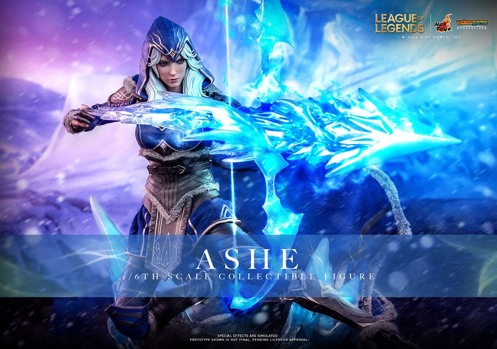 League of Legends Video Game Masterpiece Actionfigur 1/6 Ashe 28 cm - Versand: 5-7 Tage nach Bestellung