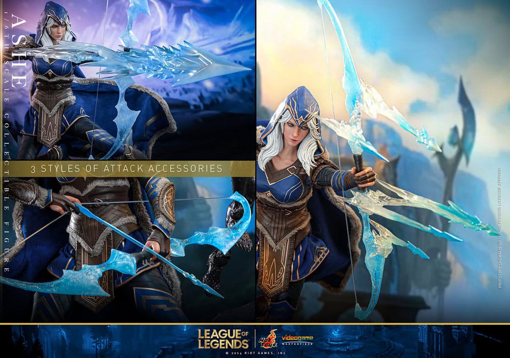 League of Legends Video Game Masterpiece Actionfigur 1/6 Ashe 28 cm - Versand: 5-7 Tage nach Bestellung
