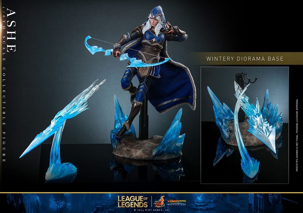 League of Legends Video Game Masterpiece Actionfigur 1/6 Ashe 28 cm - Versand: 5-7 Tage nach Bestellung