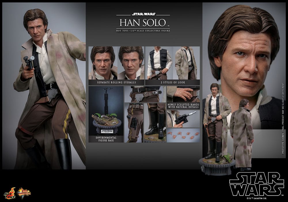 Star Wars: Episode VI Actionfigur 1/6 Han Solo 30 cm - Preorder - ETA: 20.07.2026