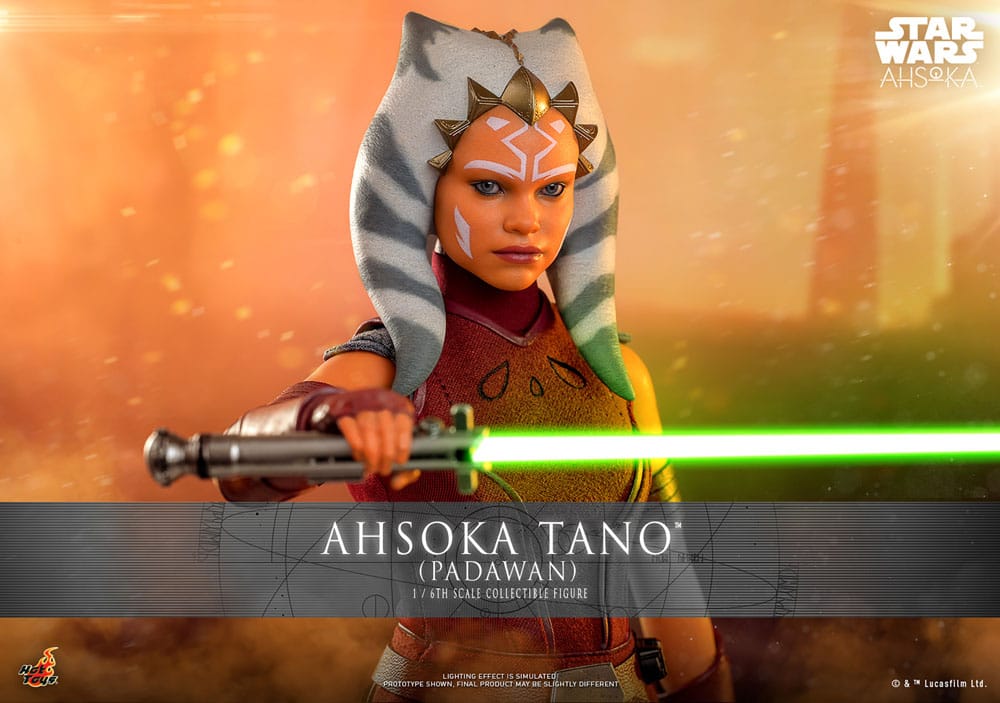 Star Wars: Ahsoka Actionfigur 1/6 Ahsoka Tano (Padawan) 27 cm - Versand: 5-7 Tage nach Bestellung