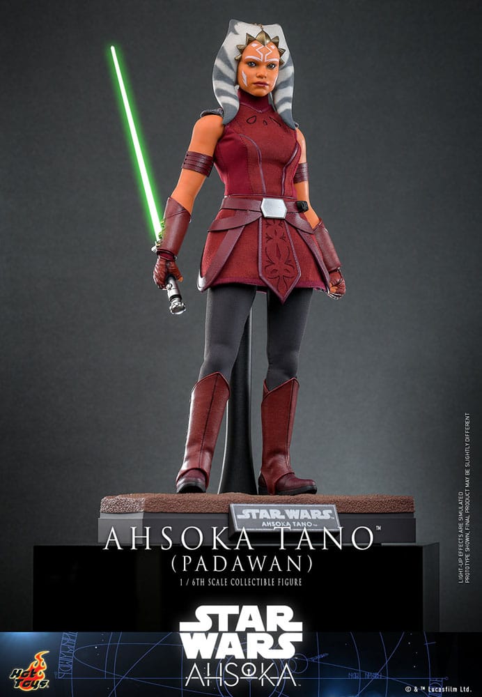 Star Wars: Ahsoka Actionfigur 1/6 Ahsoka Tano (Padawan) 27 cm - Versand: 5-7 Tage nach Bestellung
