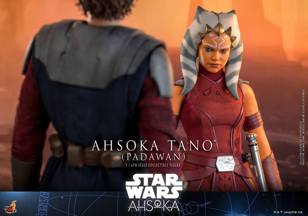 Star Wars: Ahsoka Actionfigur 1/6 Ahsoka Tano (Padawan) 27 cm - Versand: 5-7 Tage nach Bestellung