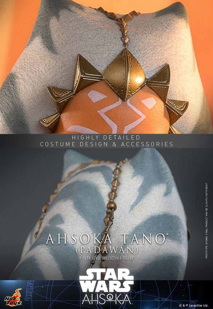 Star Wars: Ahsoka Actionfigur 1/6 Ahsoka Tano (Padawan) 27 cm - Versand: 5-7 Tage nach Bestellung
