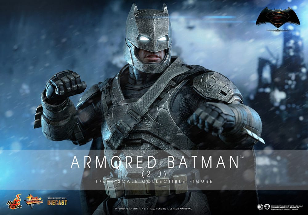 Batman v Superman: Dawn of Justice Movie Masterpiece Actionfigur 1/6 Armored Batman 2.0 33 cm - Preorder - ETA: 25.08.2025