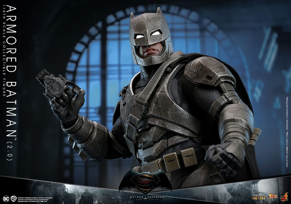 Batman v Superman: Dawn of Justice Movie Masterpiece Actionfigur 1/6 Armored Batman 2.0 33 cm - Preorder - ETA: 25.08.2025