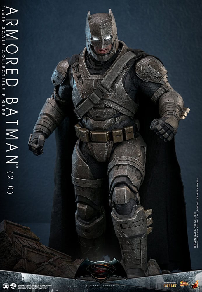 Batman v Superman: Dawn of Justice Movie Masterpiece Actionfigur 1/6 Armored Batman 2.0 33 cm - Preorder - ETA: 25.08.2025