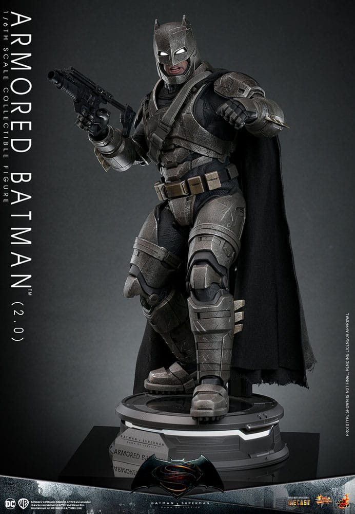 Batman v Superman: Dawn of Justice Movie Masterpiece Actionfigur 1/6 Armored Batman 2.0 33 cm - Preorder - ETA: 25.08.2025