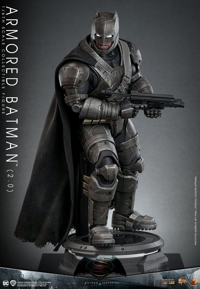Batman v Superman: Dawn of Justice Movie Masterpiece Actionfigur 1/6 Armored Batman 2.0 33 cm - Preorder - ETA: 25.08.2025