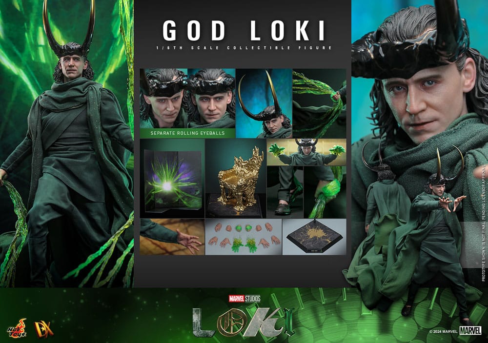 Loki DX Actionfigur 1/6 God Loki 31 cm - Versand: 7 Tage nach Bestellung
