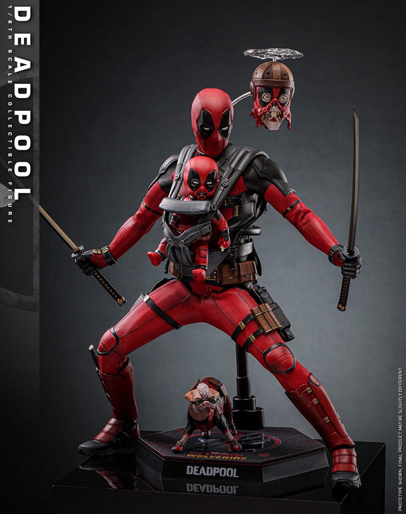 Deadpool & Wolverine Movie Masterpiece Actionfigur 1/6 Deadpool 31 cm - Versand: 5-7 Tage nach Bestellung