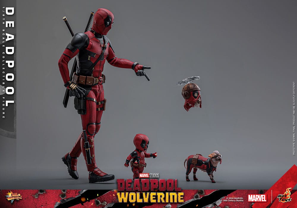 Deadpool & Wolverine Movie Masterpiece Actionfigur 1/6 Deadpool 31 cm - Versand: 5-7 Tage nach Bestellung