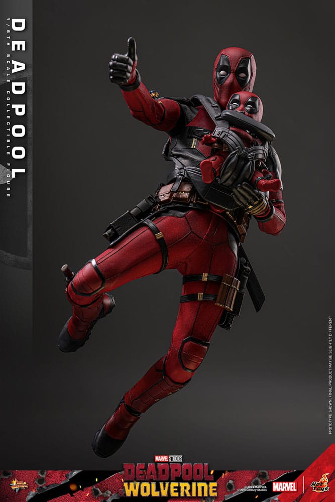Deadpool & Wolverine Movie Masterpiece Actionfigur 1/6 Deadpool 31 cm - Versand: 5-7 Tage nach Bestellung