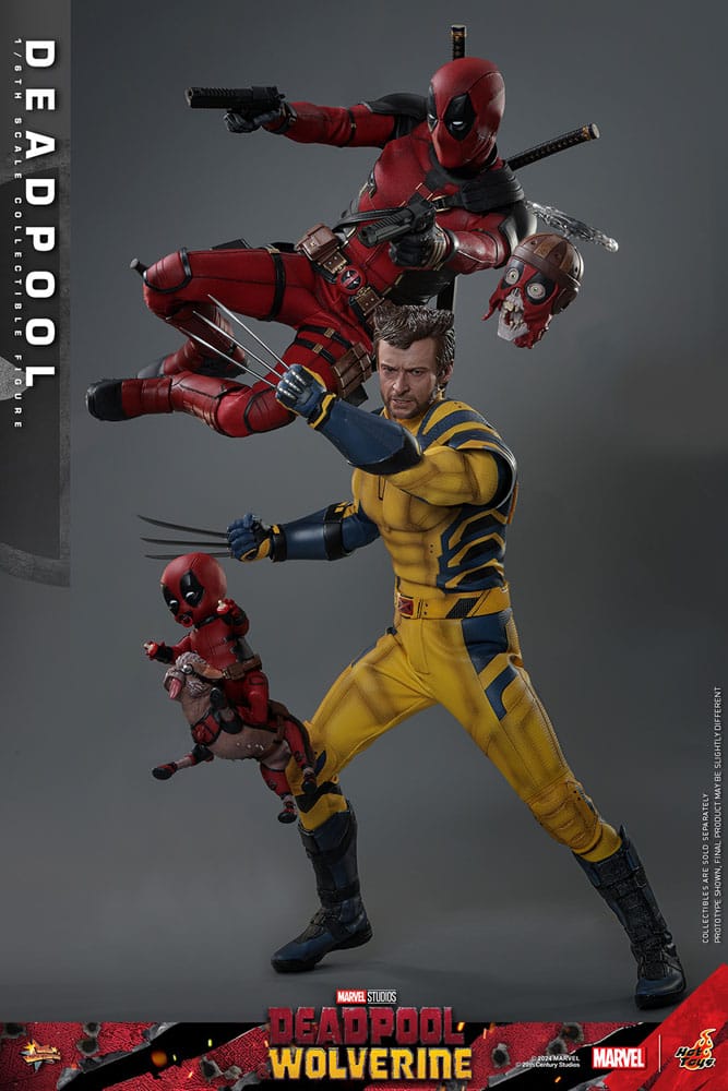 Deadpool & Wolverine Movie Masterpiece Actionfigur 1/6 Deadpool 31 cm - Versand: 5-7 Tage nach Bestellung