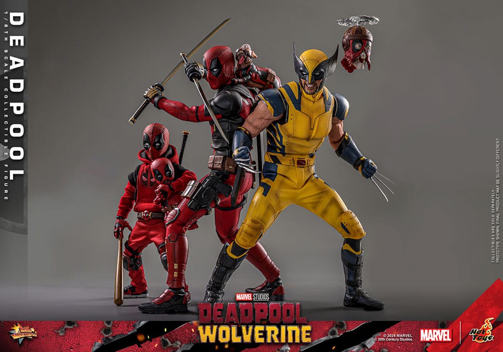 Deadpool & Wolverine Movie Masterpiece Actionfigur 1/6 Deadpool 31 cm - Versand: 5-7 Tage nach Bestellung