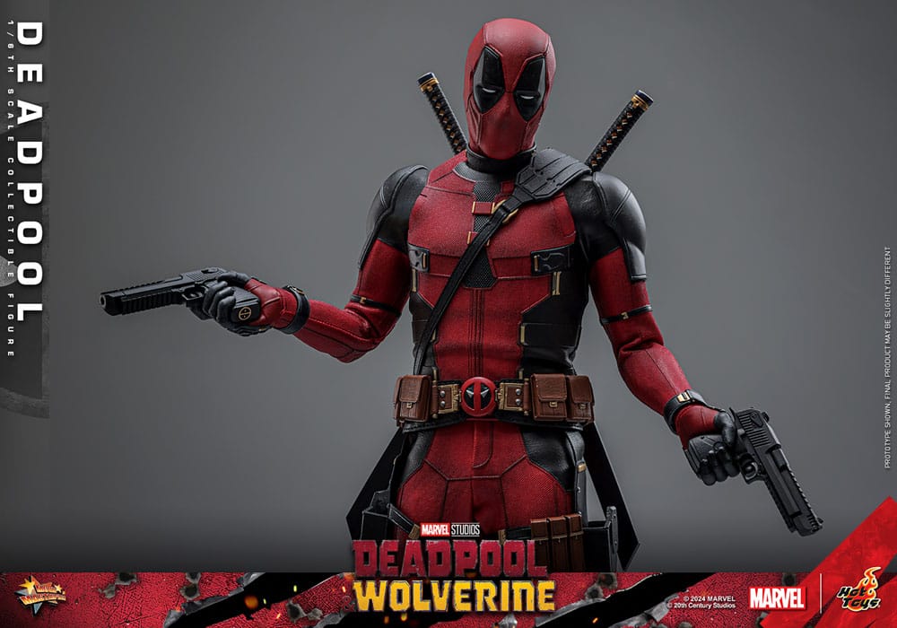 Deadpool & Wolverine Movie Masterpiece Actionfigur 1/6 Deadpool 31 cm - Versand: 5-7 Tage nach Bestellung