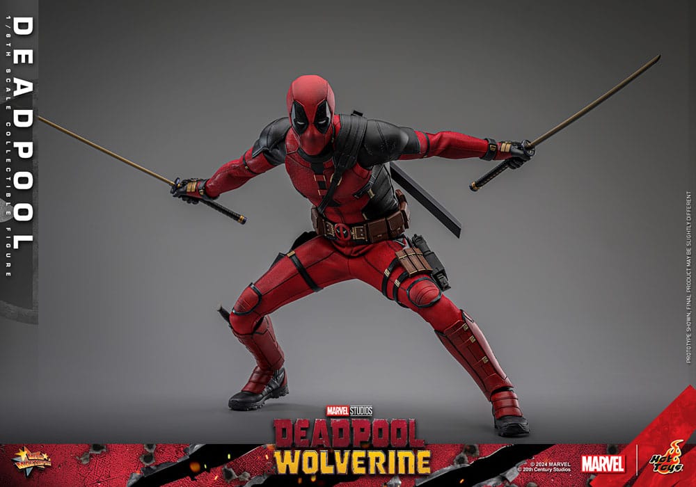 Deadpool & Wolverine Movie Masterpiece Actionfigur 1/6 Deadpool 31 cm - Versand: 5-7 Tage nach Bestellung