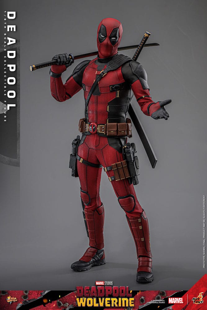 Deadpool & Wolverine Movie Masterpiece Actionfigur 1/6 Deadpool 31 cm - Versand: 5-7 Tage nach Bestellung