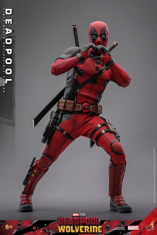 Deadpool & Wolverine Movie Masterpiece Actionfigur 1/6 Deadpool 31 cm - Versand: 5-7 Tage nach Bestellung