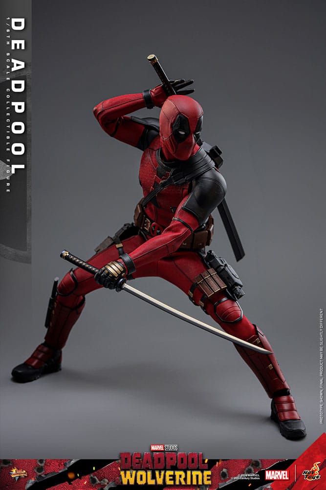Deadpool & Wolverine Movie Masterpiece Actionfigur 1/6 Deadpool 31 cm - Versand: 5-7 Tage nach Bestellung