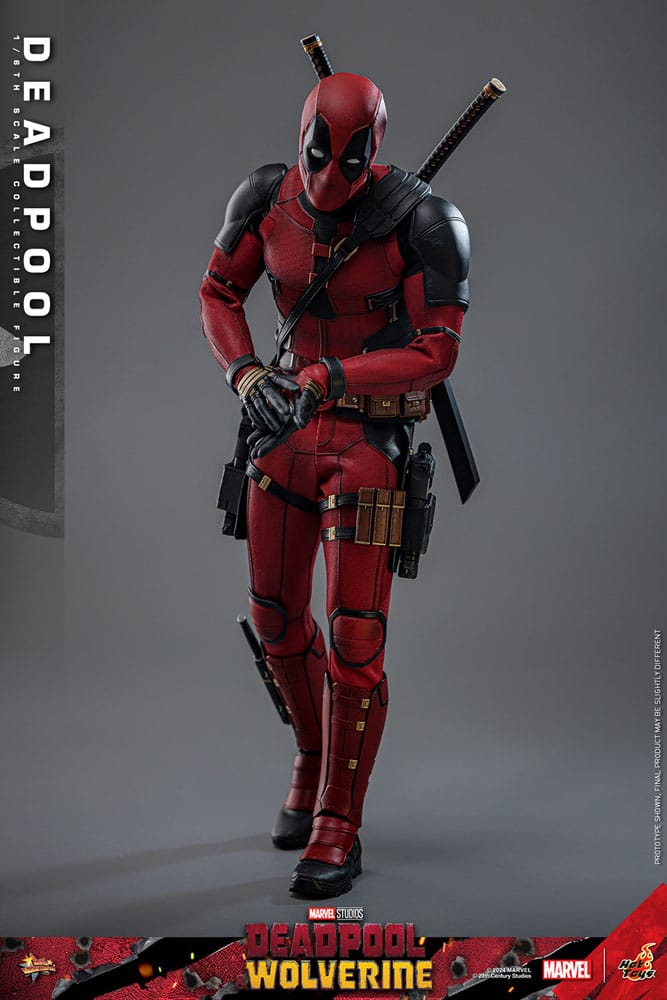 Deadpool & Wolverine Movie Masterpiece Actionfigur 1/6 Deadpool 31 cm - Versand: 5-7 Tage nach Bestellung