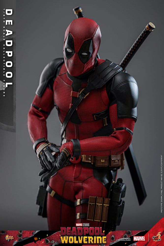 Deadpool & Wolverine Movie Masterpiece Actionfigur 1/6 Deadpool 31 cm - Versand: 5-7 Tage nach Bestellung