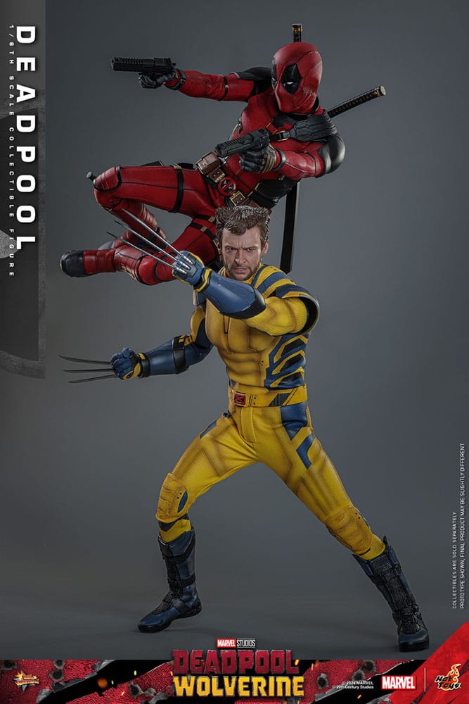 Deadpool & Wolverine Movie Masterpiece Actionfigur 1/6 Deadpool 31 cm - Versand: 5-7 Tage nach Bestellung