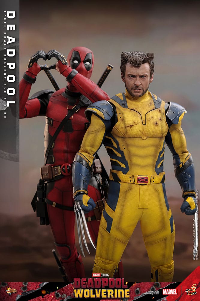 Deadpool & Wolverine Movie Masterpiece Actionfigur 1/6 Deadpool 31 cm - Versand: 5-7 Tage nach Bestellung