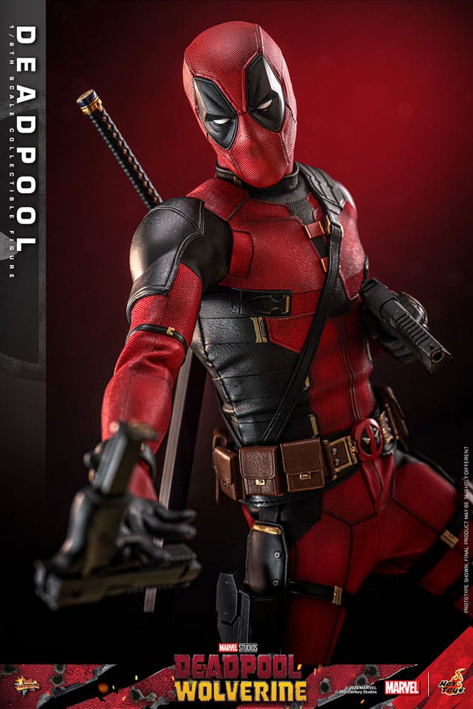 Deadpool & Wolverine Movie Masterpiece Actionfigur 1/6 Deadpool 31 cm - Versand: 5-7 Tage nach Bestellung