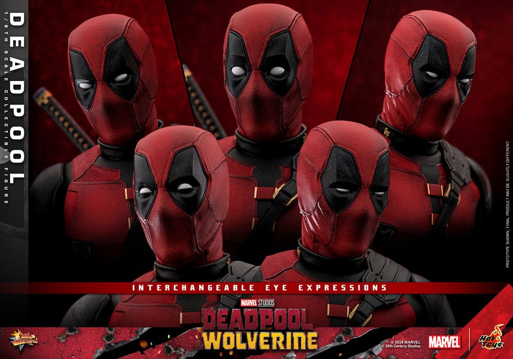 Deadpool & Wolverine Movie Masterpiece Actionfigur 1/6 Deadpool 31 cm - Versand: 5-7 Tage nach Bestellung