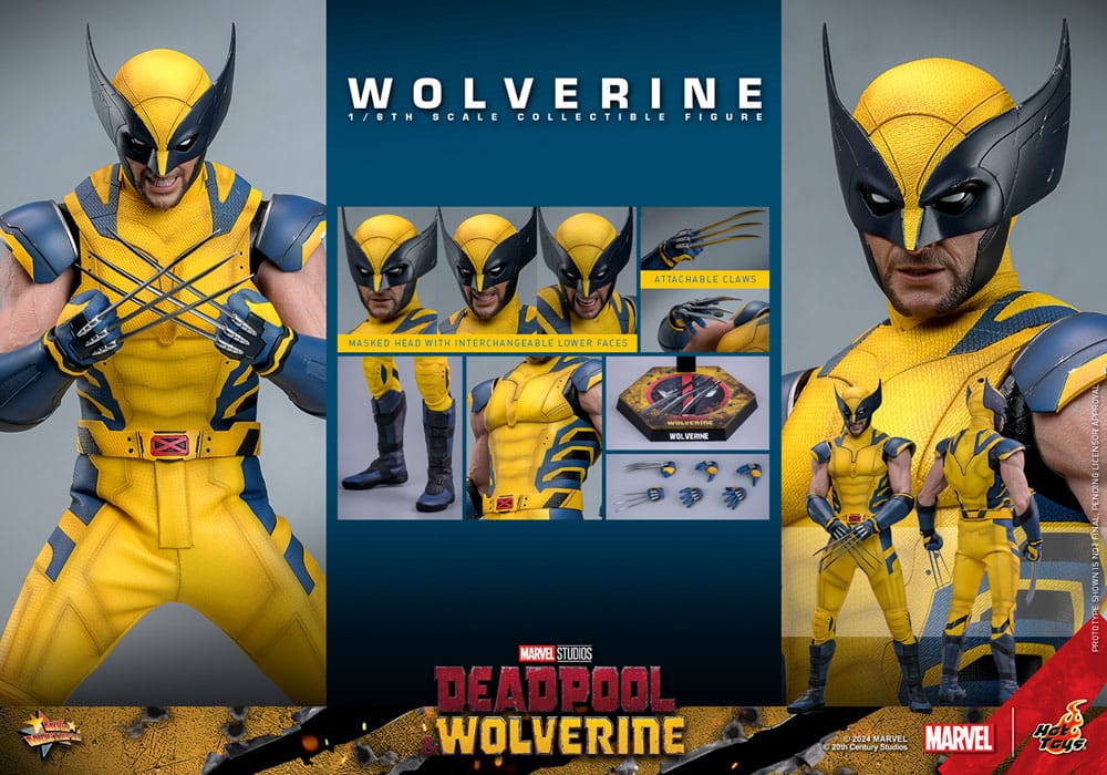Deadpool & Wolverine Movie Masterpiece Actionfigur 1/6 Wolverine 31 cm - Preorder - ETA: 25.08.2025