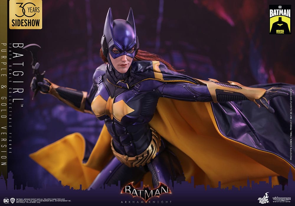 Batman Arkham Knight Videogame Masterpiece Actionfigur 1/6 Batgirl (Purple and Gold Version) Exclusive 30 cm - Versand: 5-7 Tage nach Bestellung