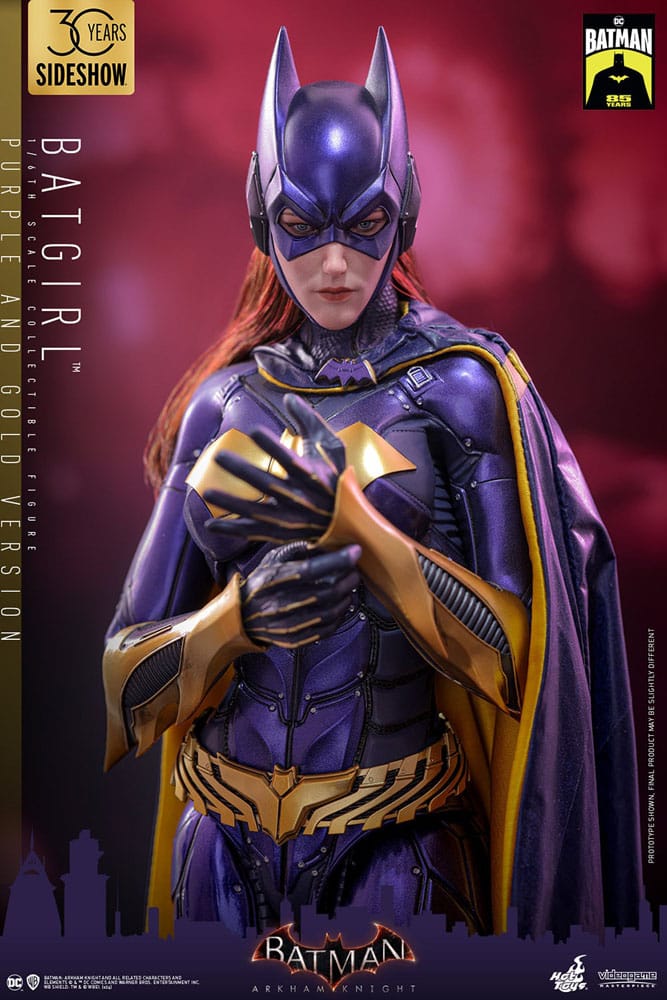 Batman Arkham Knight Videogame Masterpiece Actionfigur 1/6 Batgirl (Purple and Gold Version) Exclusive 30 cm - Versand: 5-7 Tage nach Bestellung